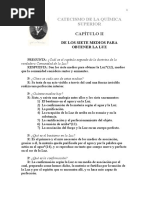 Cap. II. De los siete medios para obtener la luz. Catecismo de la química Superior. Eckartshausen.doc