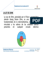 Ramo Analisis de Circuitos CC PPT Ley Ohm y Ctos