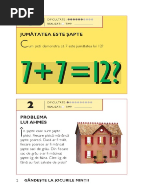 Marea Carte A Jocurilor Mintii