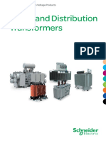 Power and Distribution Transformers