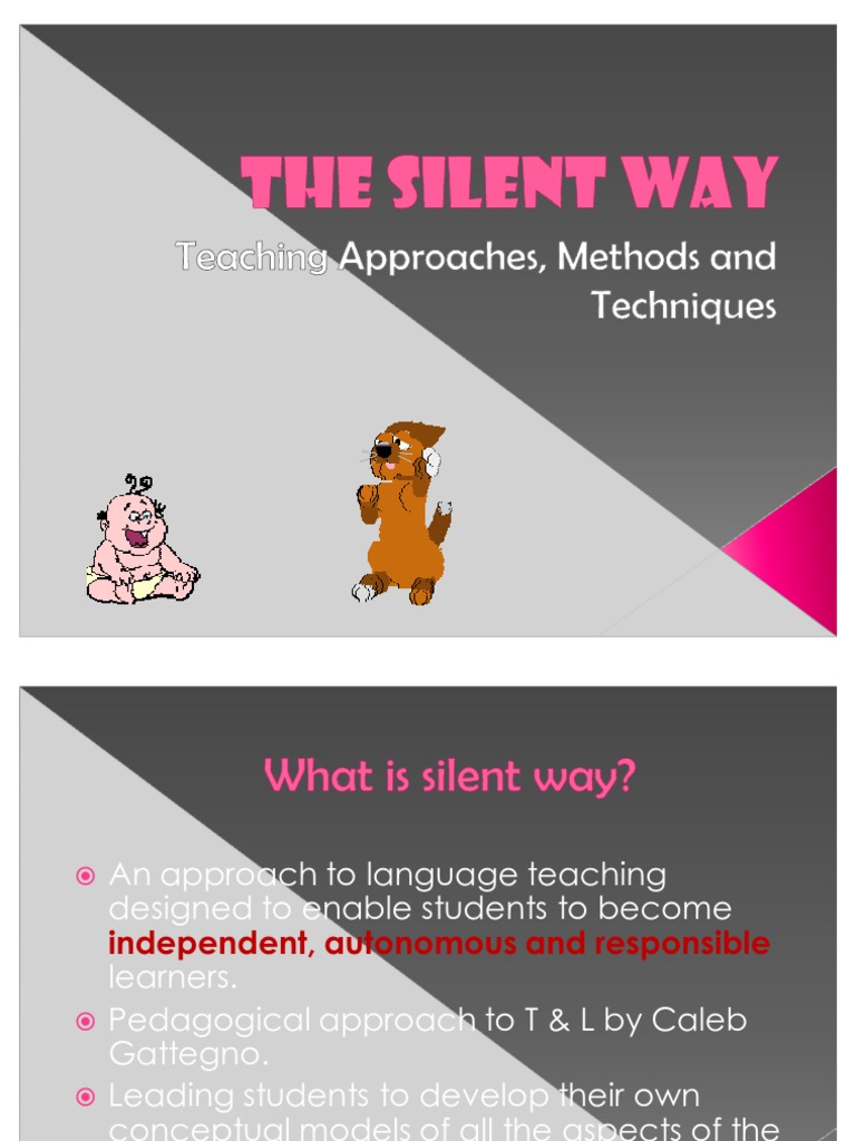 Silent Way Language Teaching Method | PDF | Phoneme | Language Education