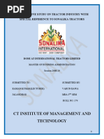 Download A Project Report on Sonalika by varun_bawa251915 SN35235176 doc pdf