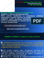 AL 119 Declaratii Inregistrare Fiscala Nerezidenti