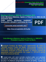 AL 121 Procedura Inspectie Fondul de Mediu