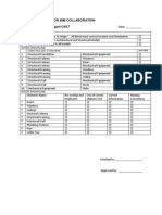 Model Checklist For Bim Collaboration