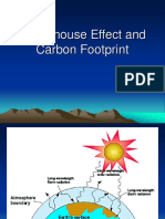 Greenhouse Effect and Carbon Footprint