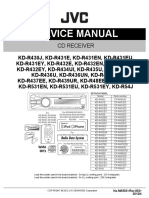 Service Manual: CD Receiver