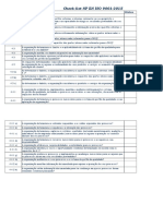 Check-list NP en ISO 9001-2015