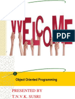 1 Programming II Object-Oriented Programming