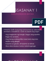 Pagsasanay 1