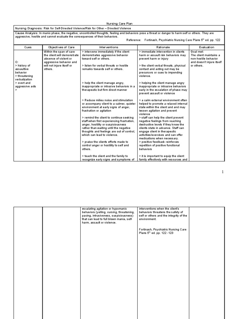 Nursing Care Plan Psych Psychiatric And Mental Health Nursing Attention Deficit Hyperactivity Disorder