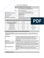 MSDS Anticorrosivo Poliuretano para Techos