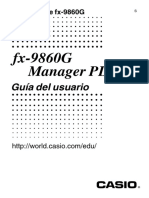 Manual Fx9860G Manager PLUS