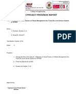 Research Project Progress Report 5