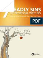 Focus on the Customer: 7 Deadly Sins of Proposal Writing