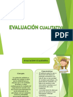 Evaluación cualitativa: características e instrumentos