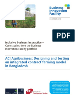 ACI Agribusiness: Designing and Testing An Integrated Contract Farming Model in Bangladesh