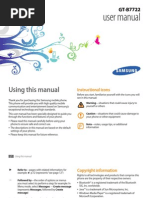 Download Manual Samsung B7722 by Mviles DualSIM SN35236994 doc pdf