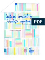 Lectura Inicial y Psicologia Cognitiva