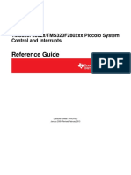 Reference Guide: TMS320F2802x/TMS320F2802xx Piccolo System Control and Interrupts