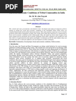 Download The Socio-Economic Conditions of Tribal Communities in India by Mohammad Miyan SN352373466 doc pdf
