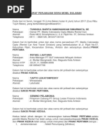 Download SURAT PERJANJIAN SEWA MOBIL BULANANdocx by Calasina Tugara Simatauw SN352374743 doc pdf