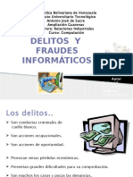 Delitos y Fraudes Informticos