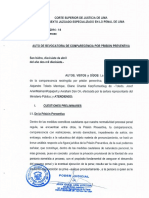 Auto de Revocatoria de Comparecencia Por Prision Preventiva - Maiman