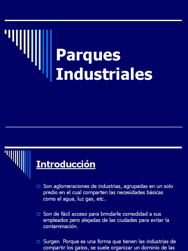Diseño y Regulación de Parques Industriales | PDF | Condominio | Gobierno