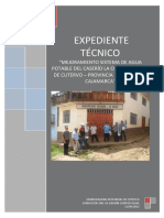 Expediente TécnicoMejoramiento Sistema de Agua Potable – Cajamarca.pdf