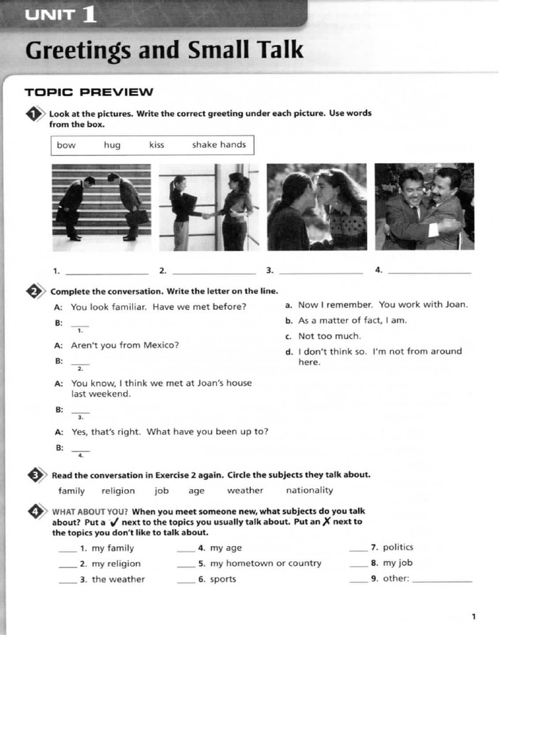 Topnotch 2 Workbook PDF