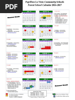 2016-17 Parent Calendar