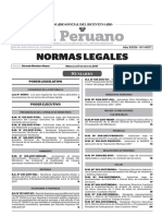 Normas legales sobre servicios públicos