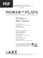 Download The Goat or Who is Sylvia Words on Plays 2005pdf by RebeccaSulivan SN352379841 doc pdf