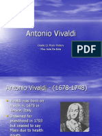 Antonio Vivaldi: Grade 11 Music History Miss Julie de Brita