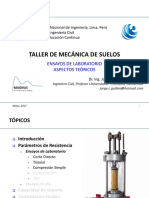 UNI - Taller de Mecanica de Suelos - Ensayos de Laboratorio