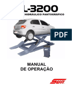 Elevador Hidráulico Pantográfico Manual de Operação PDF