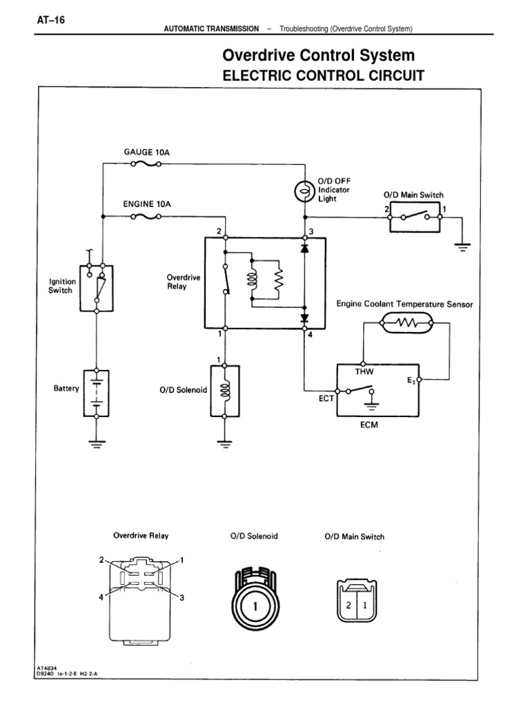 Overdrive Control System PDF Switch Relay