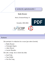 Recherche Opérationnelle