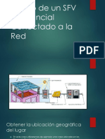 Diseño de Un SFV Residencial Conectado a La Red