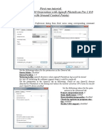 PS - 1.0.0 - Tutorial (BL) - Orthophoto, DEM (With GCP) PDF