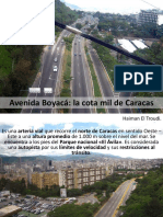 Haiman El Troudi: Avenida Boyacá: La Cota Mil de Caracas