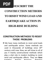 Describt The Construction Methods To Risist Wind Load