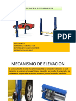 Diseño de Sistema Hidraulico de Un Elevador de Autos