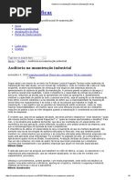 Auditoria Na Manutenção