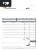 Invoice: Your Company Name