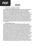 CMM Move Commands Guide | PDF | Teaching Methods & Materials ...