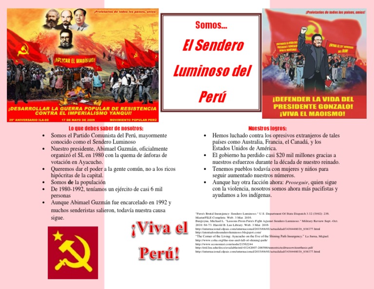 El Sendero Luminoso del Perú: Somos…