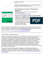 Muthiah2007 Overall Throughput Effectiveness (OTE) Metric for Factory-level Performance Monitoring and Bottleneck Detection (1)