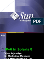 IPv6 in Solaris